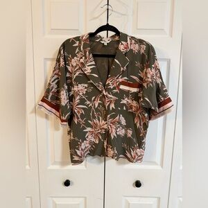 Joie floral blouse size S